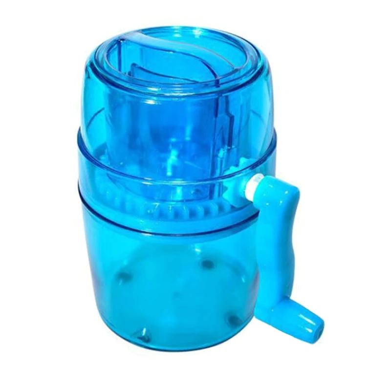 

Ice Crusher Mini Ice Shavers Chopper Manual Snow Cone Maker Ice Block Breaking Machine Slush Machine Dropship