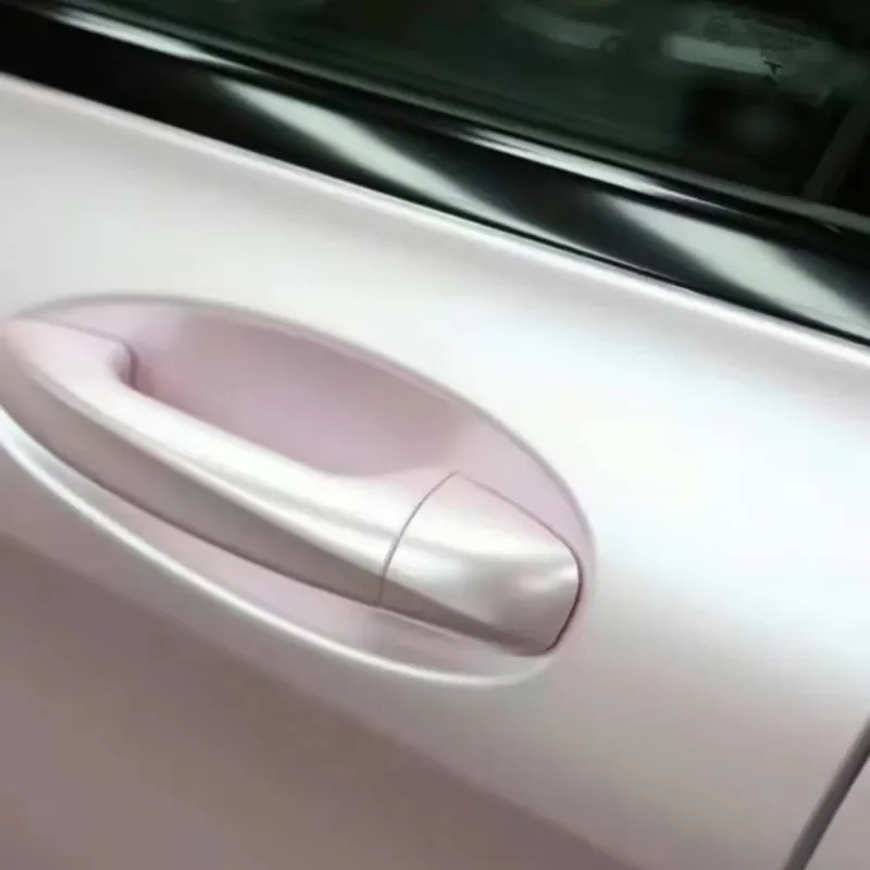 Moben 1.52*16m PET Liner Super Quality Matte Metallic Sakura Pink UV Resistance Color Changing Car Body Cover Car Wrap Vinyl