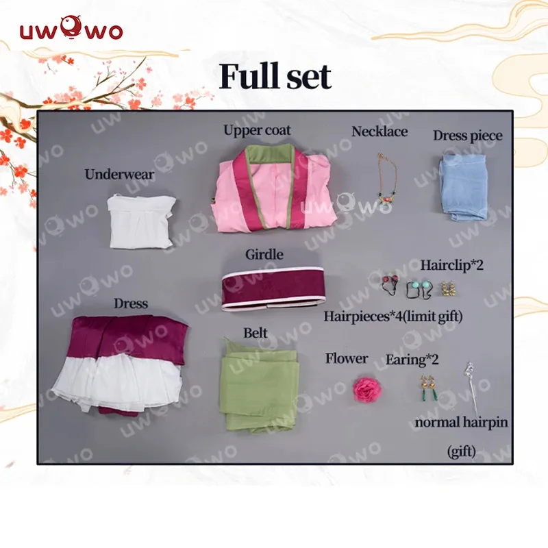 أزياء UWOWO Anime The Apothecary Diariess Maomao Garden Party Hanfuu التأثيرية