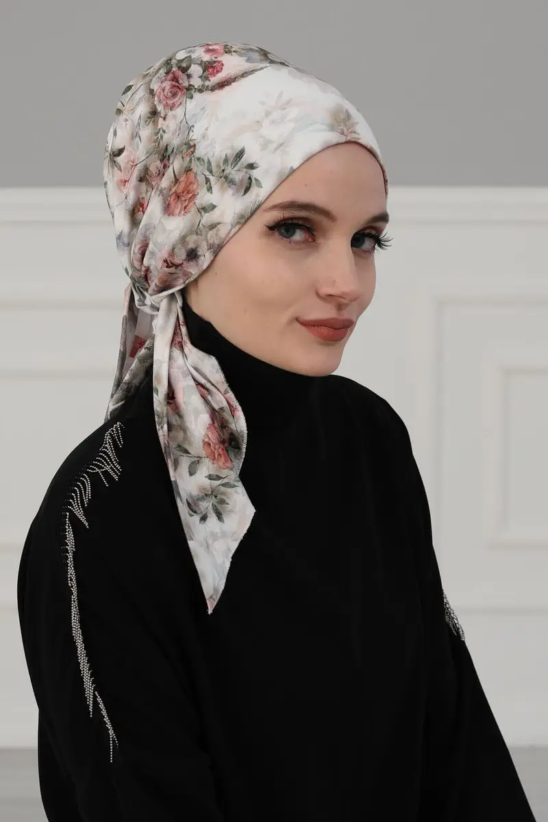 Bandana con estampado de oliva