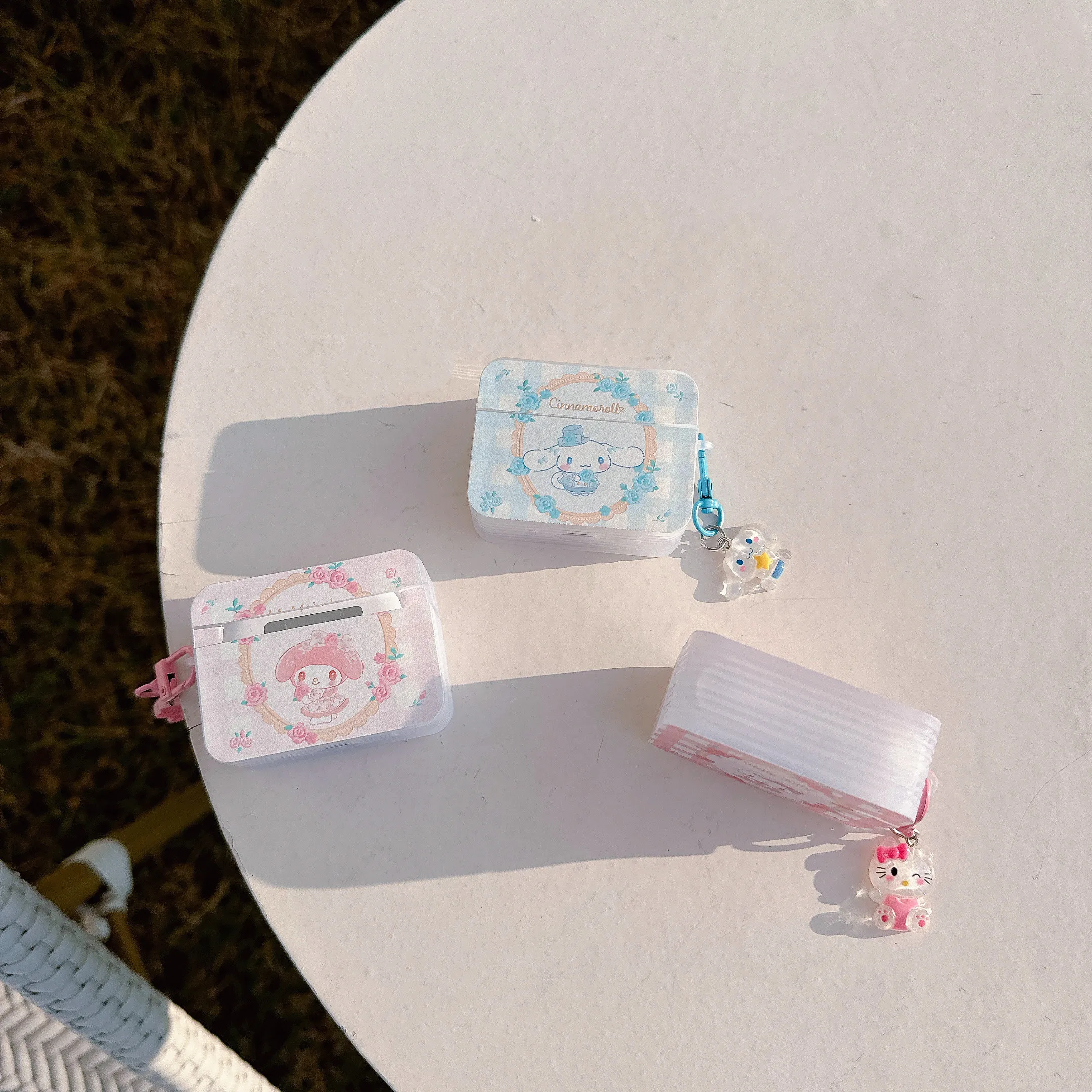 Super Recommended Hello kitty Melody Cute Animation Cinnamoroll Cartoon, Anti-drop headphone Case For Airpods 1,2,3,4,Pro,Pro2