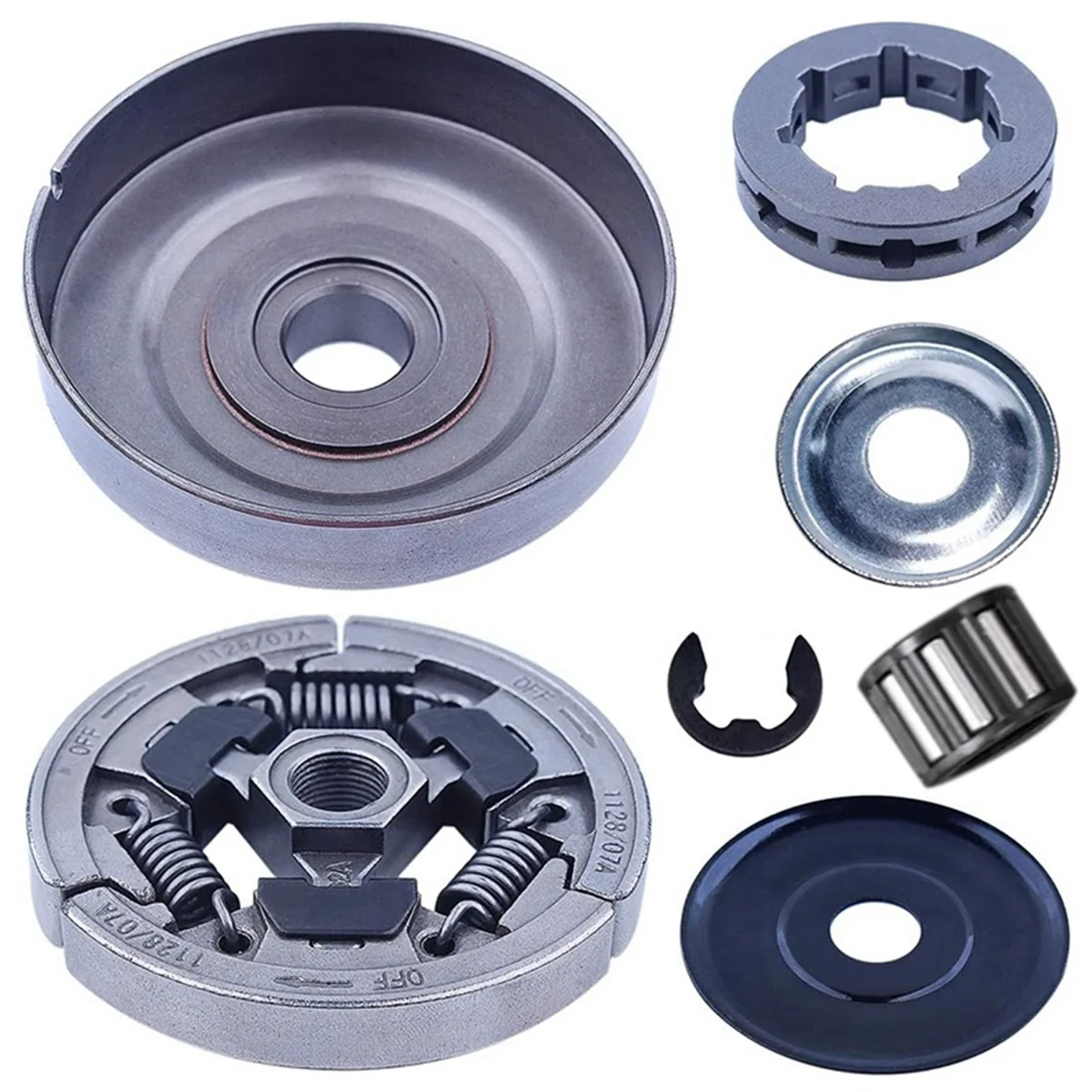 3/8 Clutch Drum Rim Sprocket Needle Bearing Kit for Stihl 044 046 MS440 MS460 MS461 MS441 MS361 MS362 MS362C Chainsaw