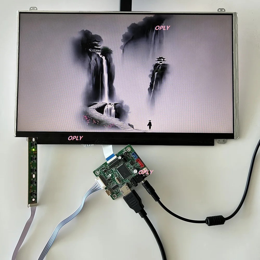 Kit for NV156FHM-N32/NV156FHM-N3D Display Driver Controller Board mini 1920x1080 LCD Monitor Screen Cable Panel EDP HDMI HD