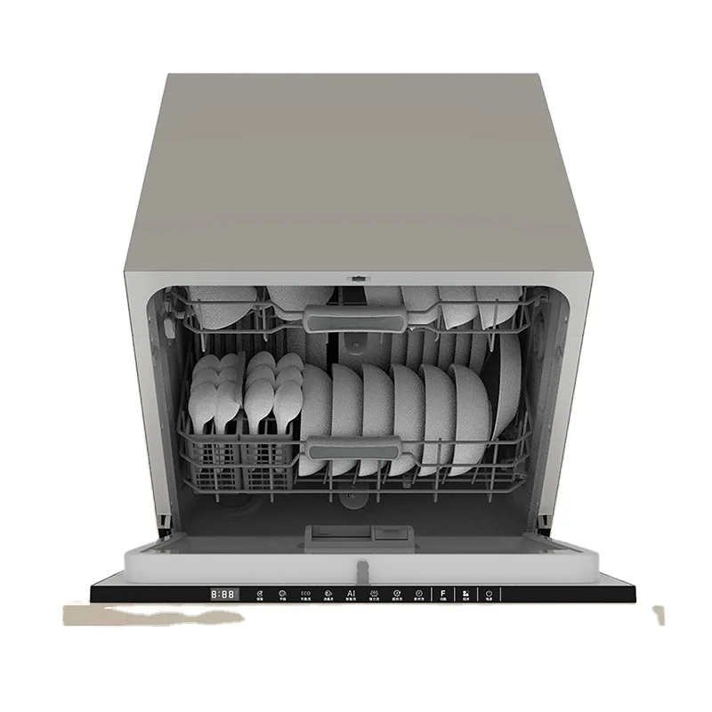 Low Price Wholesale of 13 Sets of Home Smart 5 Washing Programs Built in Dishwasher