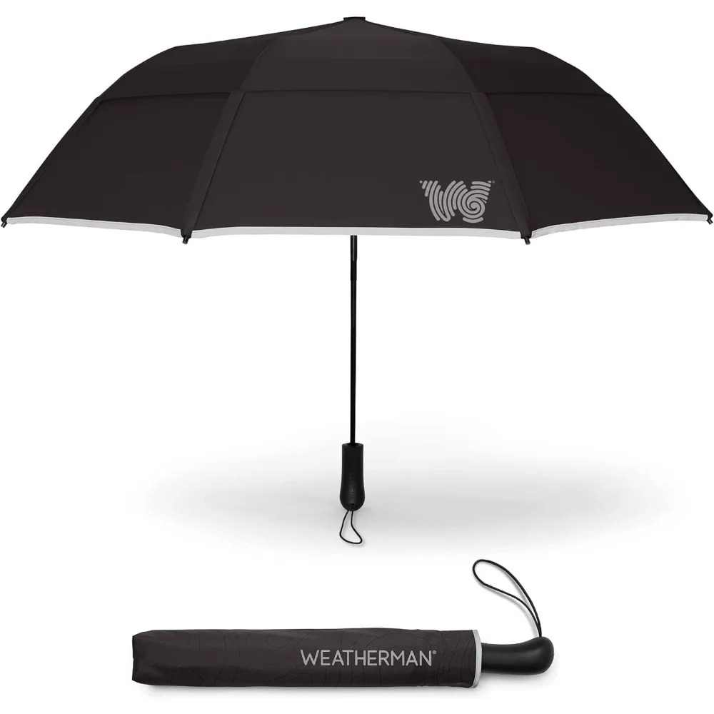 

Sunshade - Collapsible Umbrella - Windproof Umbrella Resists Up to 55 MPH Winds