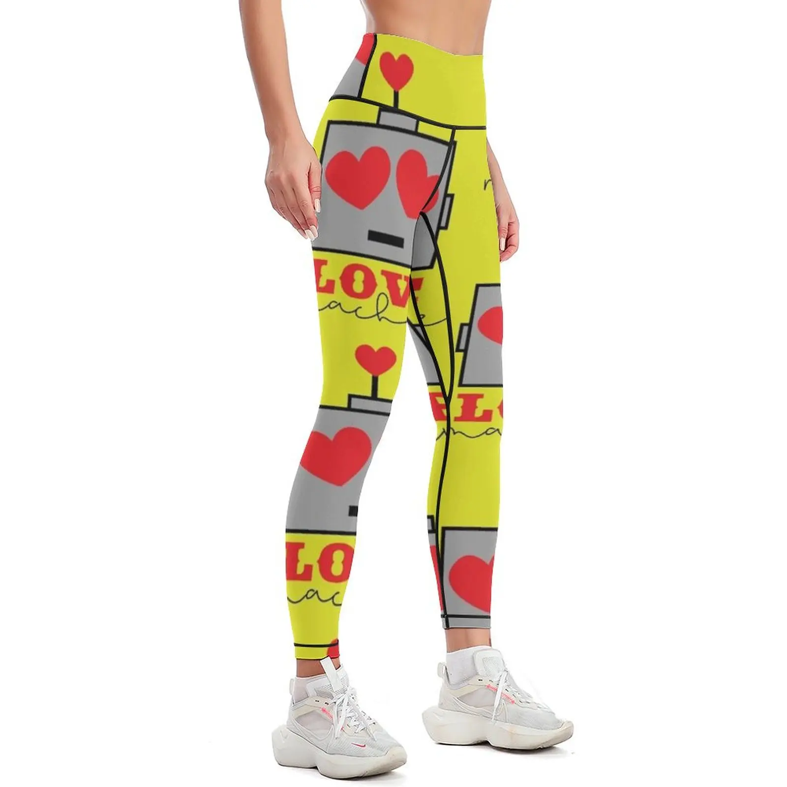 LOVE MACHINE VALENTINE DAY Leggings Women's gym legging push up Womens Leggings