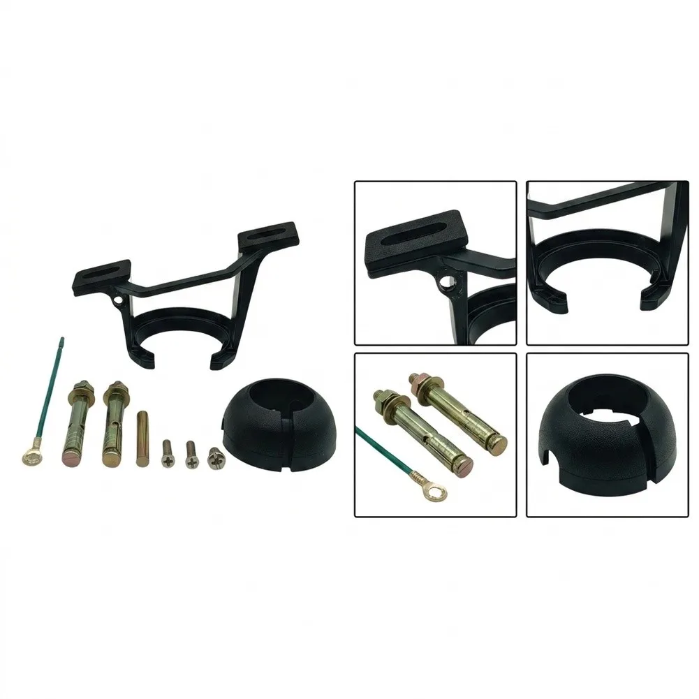 Angled Ceiling Bracket Vaulted Fan Adapter Accommodates Slopes Up To 45 Degrees Non-threaded Downrod Compatible