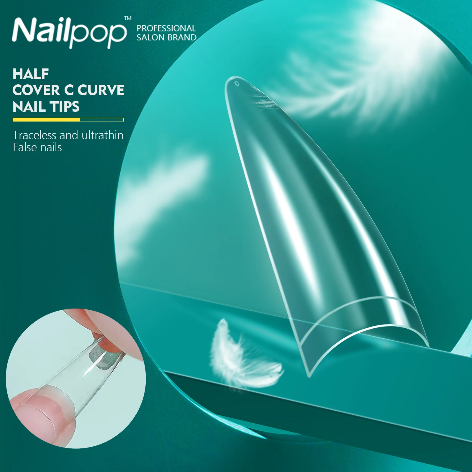 Nailpop C Curve Nai… - image