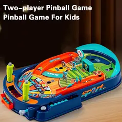 Interactive Children's Pinball Game Fun Family Toy for Logical Thinking Competitive Play Desktop Pinball for Kids for Family