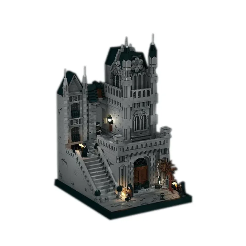 

MOC-155744 Street View Architecture The Streets of Yharnam Assembled Splicing Building Block Model 6596 Parts Children'stoygifts