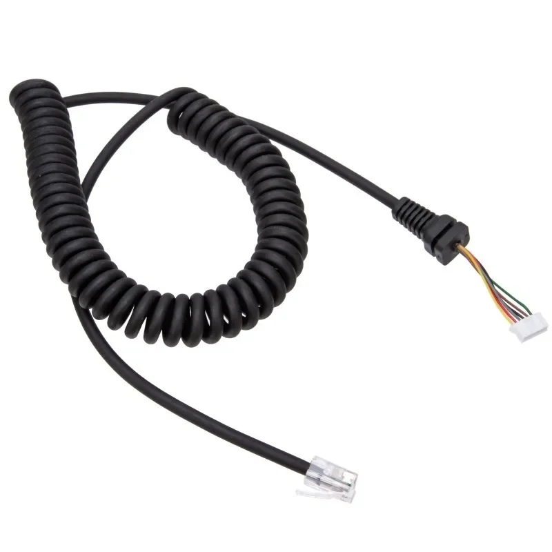 Luidsprekermicrofoonkabel Snoerdraad voor MH-48A6J, MH-42B6J, microfoon voor FT-7800, FT-8800, FT-8900, FT-8900R, autoradio, MH-48