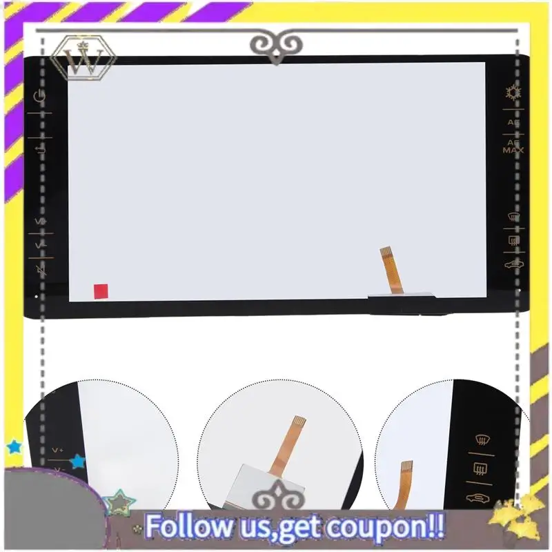 

ABXV-For Geely Vision X1 Navigation Touch Handwriting Outer Screen Glass ,Car Central Control Screen