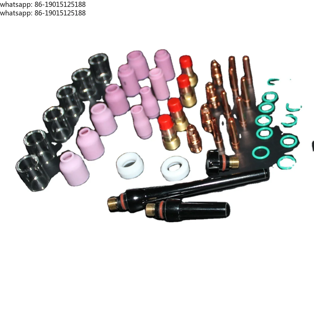 49 Pcs SR17 18 26 Welded stubby gas lens for glass kits
