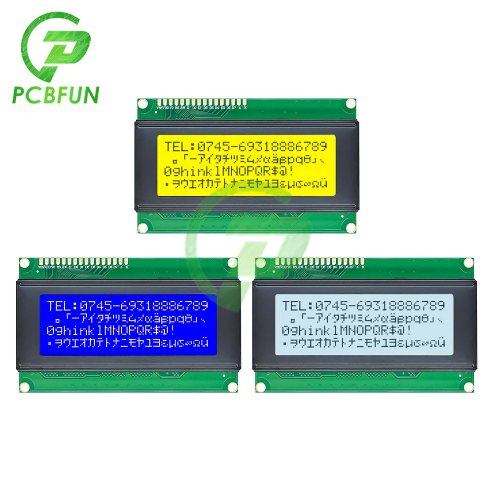 

LCD1602 LCD 1602 2004 12864 Module Blue Green Screen 16x2 20X4 Character LCD Display Module HD44780 Controller Blue Black Light