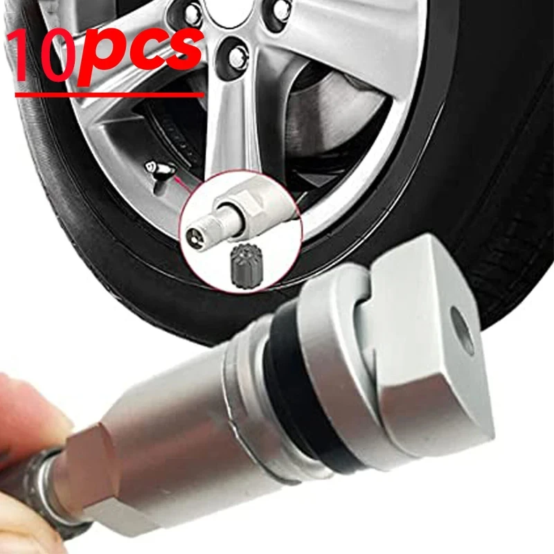 4/10Pcs Tyre Pressure Sensor TPMS Valve Stem Repair Kit For BMW 1 2 3 Series X1 X2 X3 Car Tubeless Wheel Tire Valve