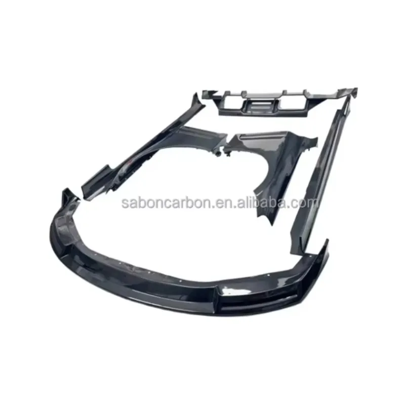 Vor Style Dry Carbon Fiber Lightweight Bodykit Front Lip Front Fender Diffuser Side Skirts for BMW G87 M2