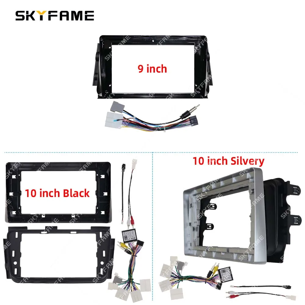 SKYFAME إطار السيارة فآسيا محول Canbus صندوق فك أندرويد راديو داش تركيب لوحة عدة لنيسان ركلات ميكرا فيرسا ألميرا