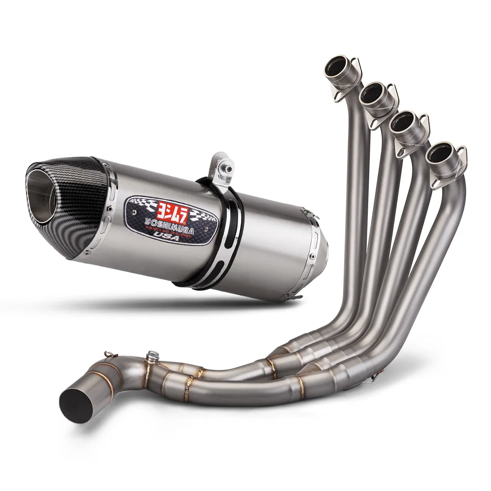 

STLF Motorcycle Exhaust System Slip on 51mm Muffler for CB650F CB650R CBR650 CBR650F 2014 - 2024