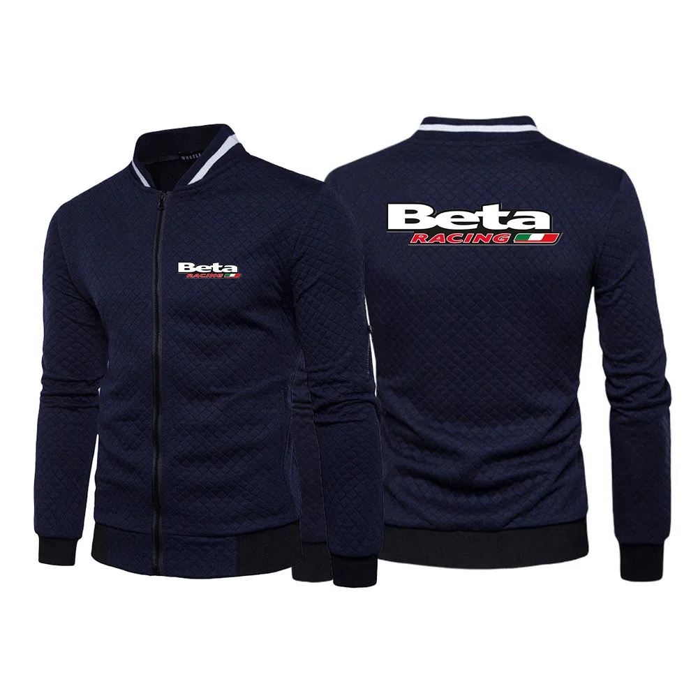 Beta Racing Motocross 2023 nuova stampa da uomo primavera e autunno moda tinta unita di alta qualità calda giacca Casual con cerniera cappotto Top