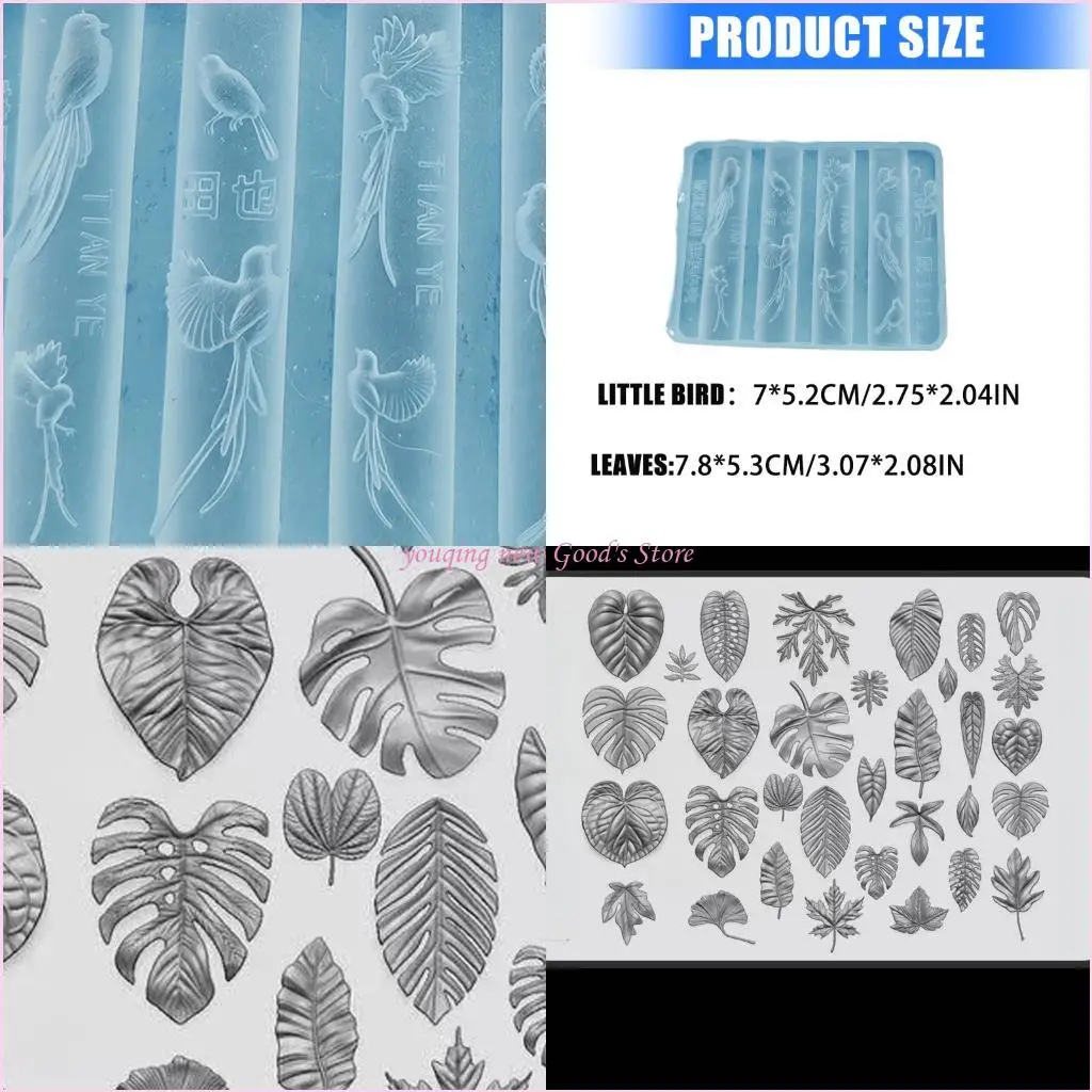 

57QA Художественные аксессуары Формы для дизайна ногтей в форме листа/птицы Формы для дизайна ногтей Формы для украшения ногтей