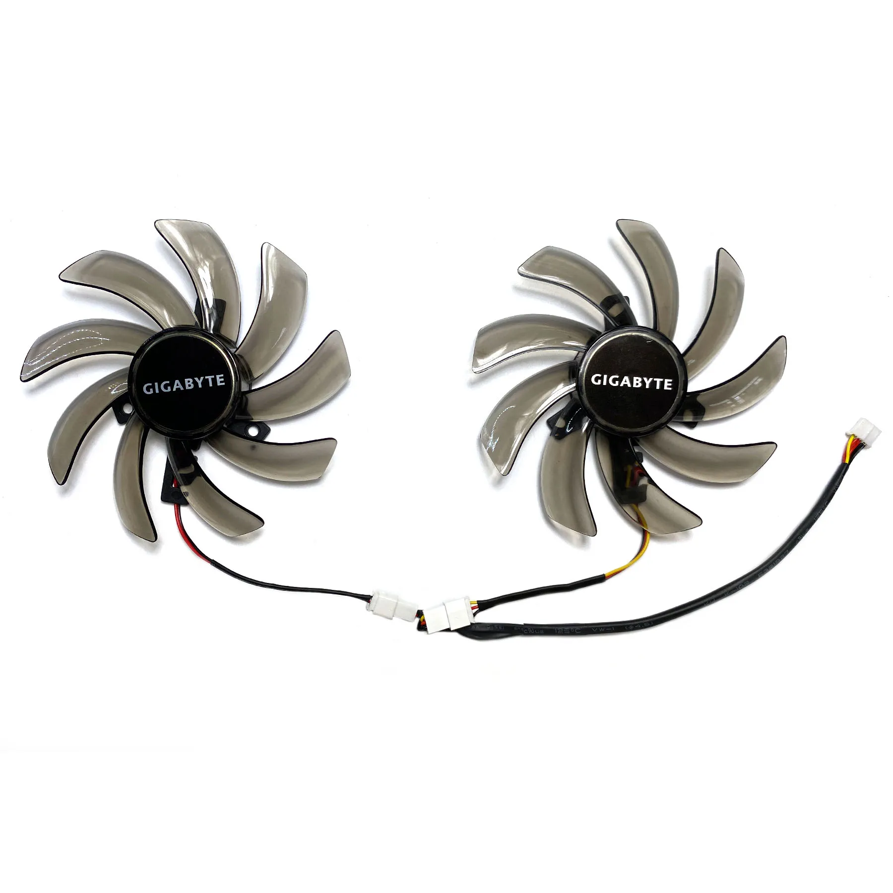 New For GIGABYTE GTX 650 660ti WindForce 2X OC Graphics Card Replacement Fan T129215SM PLD10010S12H