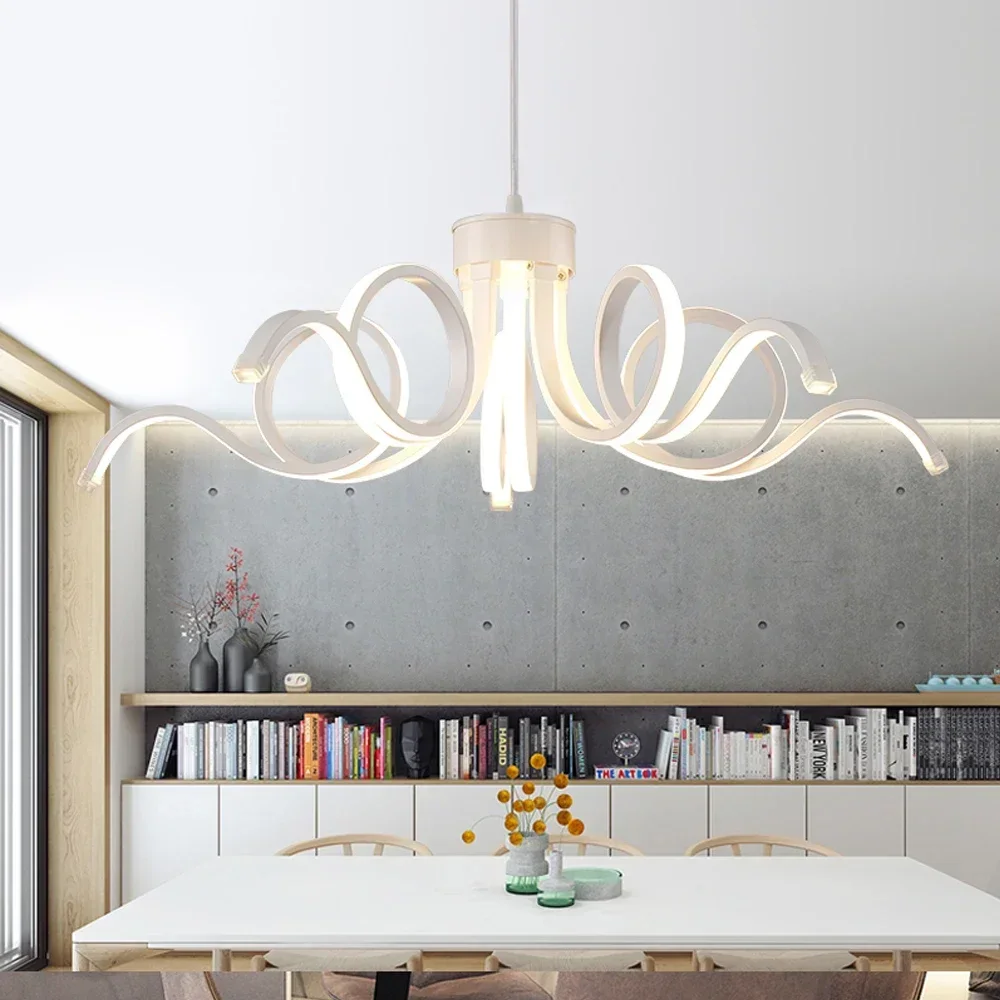 Colgantes Lamp Led Modern Chandelier Lighting Novelty Lustre Lamparas for Bedroom Living Room luminaria Indoor Light Chandeliers