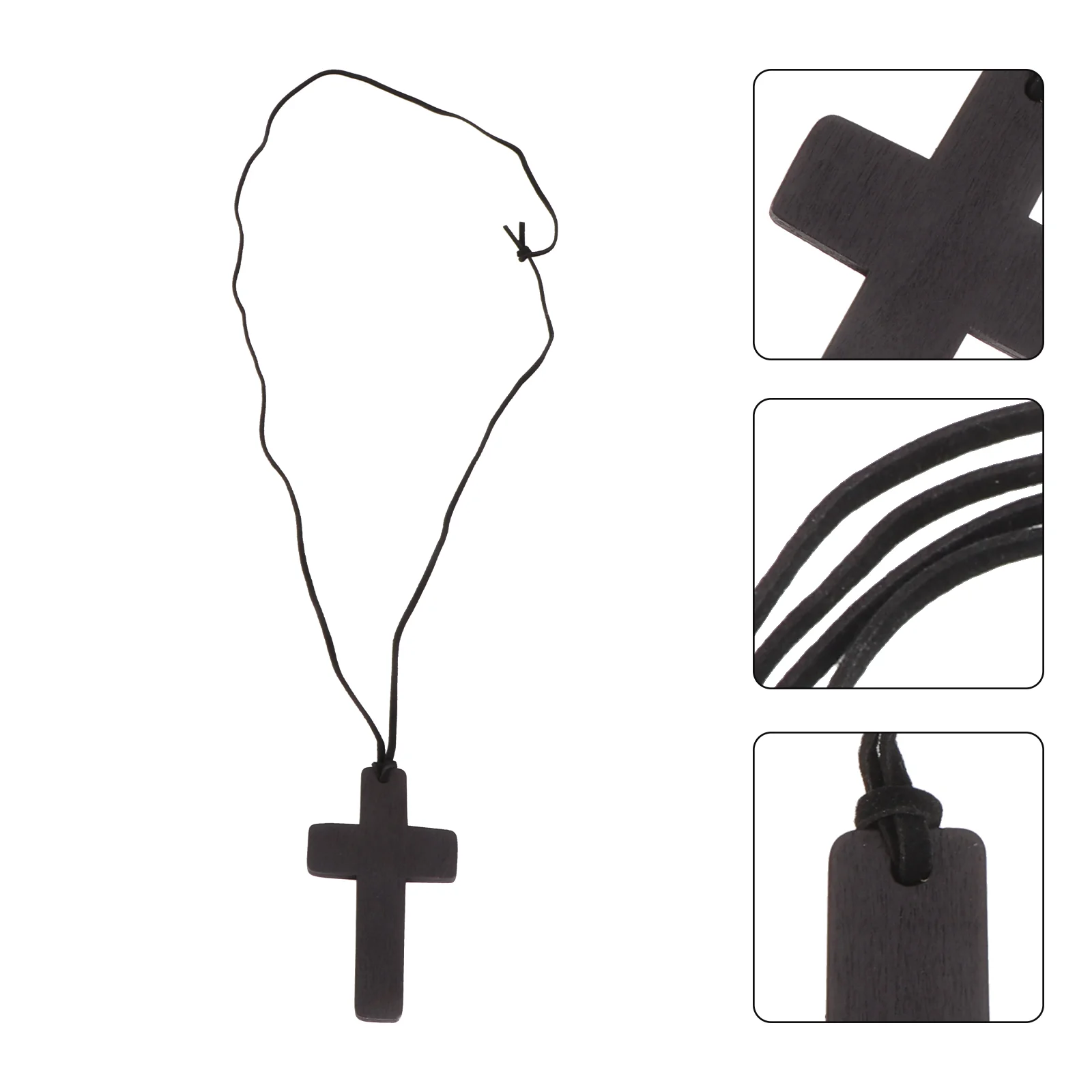 

12pcs Fashion Necklace Choker Christ Jewelry Neck Chain Cross Pendant Charm Clavicle Chain Cross Choker