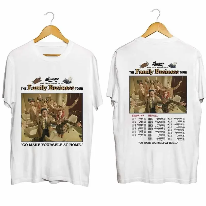 Lawrence The Family Business Tour 2024 T Shirt Band Fan