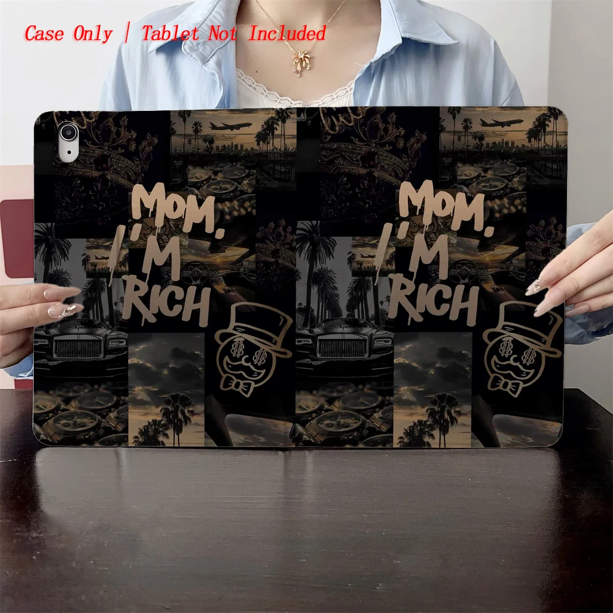 

Полнодиапазонный чехол для iPad для Apple iPad всех поколений — противоударный чехол с защитой от царапин, подходит для ежедневного использования серии iPad Air/Pro/Mini