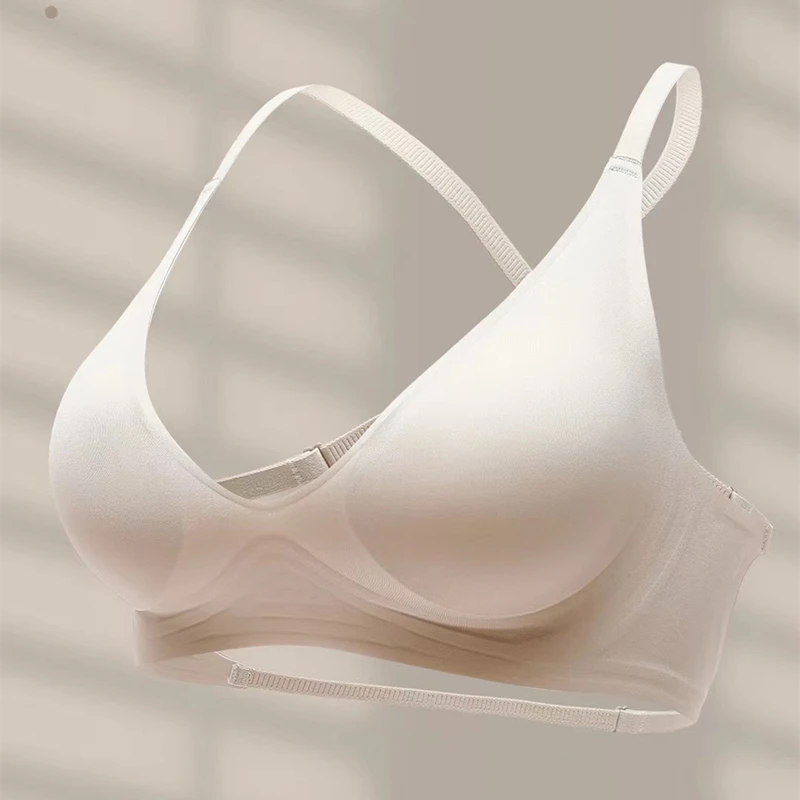 Sexy Breast-expanding Underwear Ladies Gather Small Breasts To Show Big Cross Beautiful Back Closed Breastless Seamless Bra