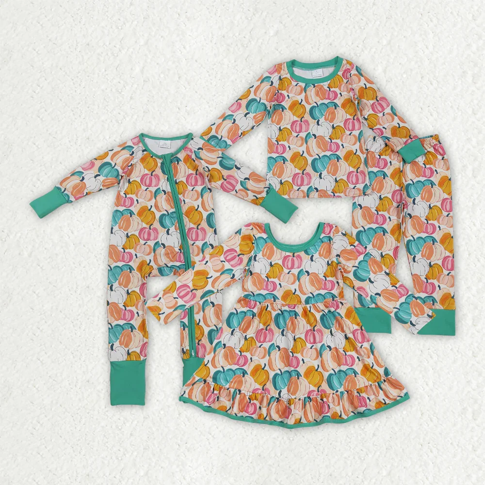 

z822-04 LR2552 Wholesale baby romper kids clothes boy Halloween zipper long sleeve romper Summer Boutique Children clothing