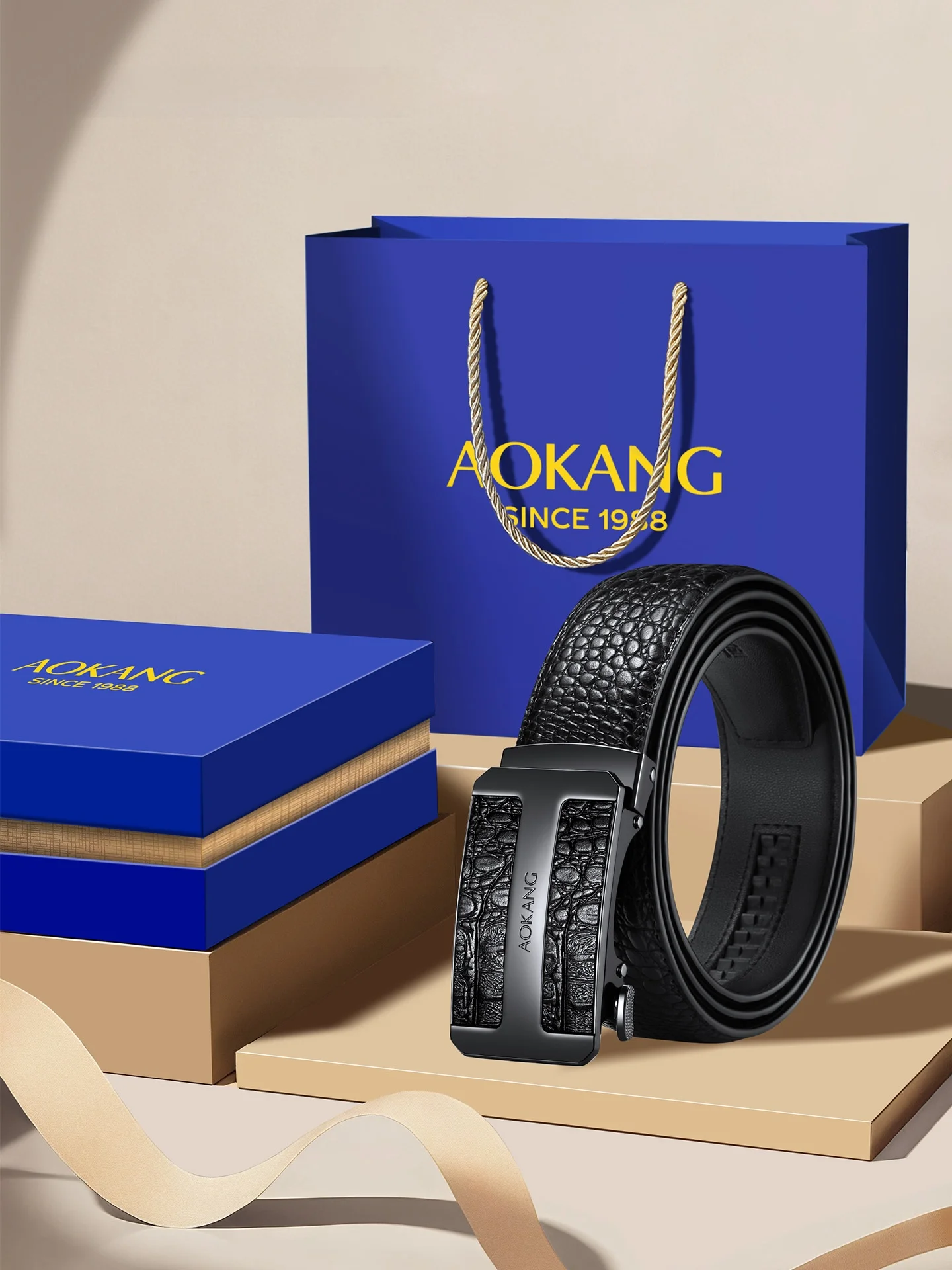 ceinture-en-cuir-veritable-pour-homme-aokang-motif-crocodile-boucle-automatique-decontractee-style-business-luxueux-ceinture-polyvalente-pour-pantalon