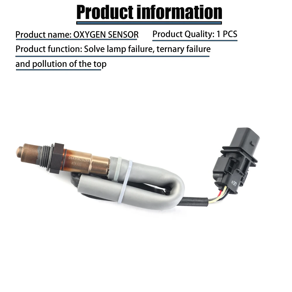 RIGHTPARTS 06A906262AA Oxygen O2 Sensor For Audi A3 Seat Altea Toledo Skoda Octavia VW Golf Jett Polo Car Sensor 06J906262AA