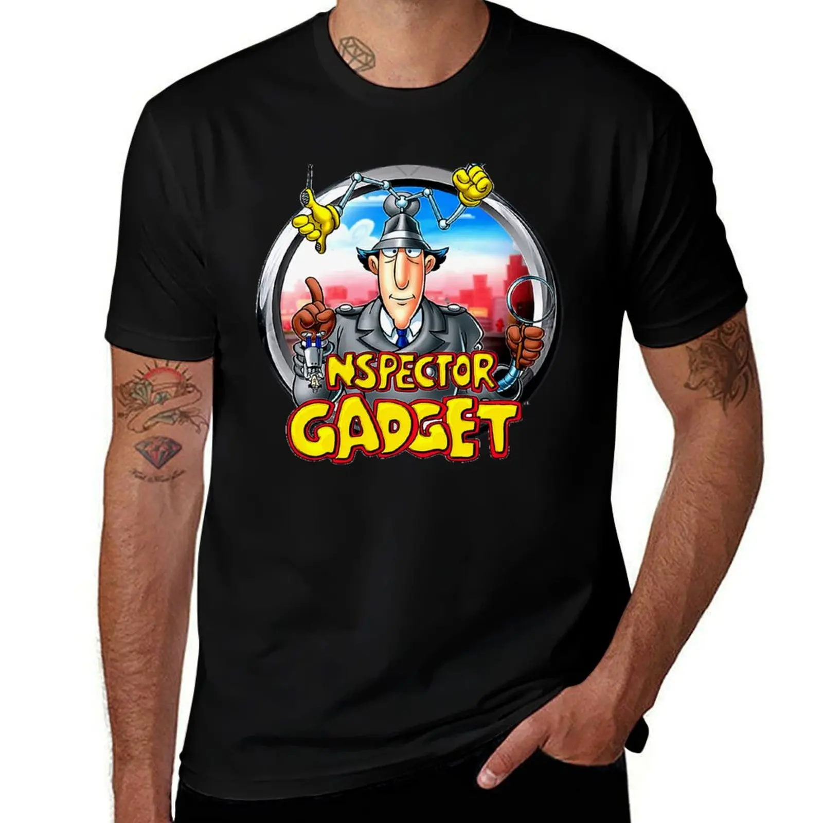 Inspector Gadget T-Shirt t shirts cotton 100% T-Shirt