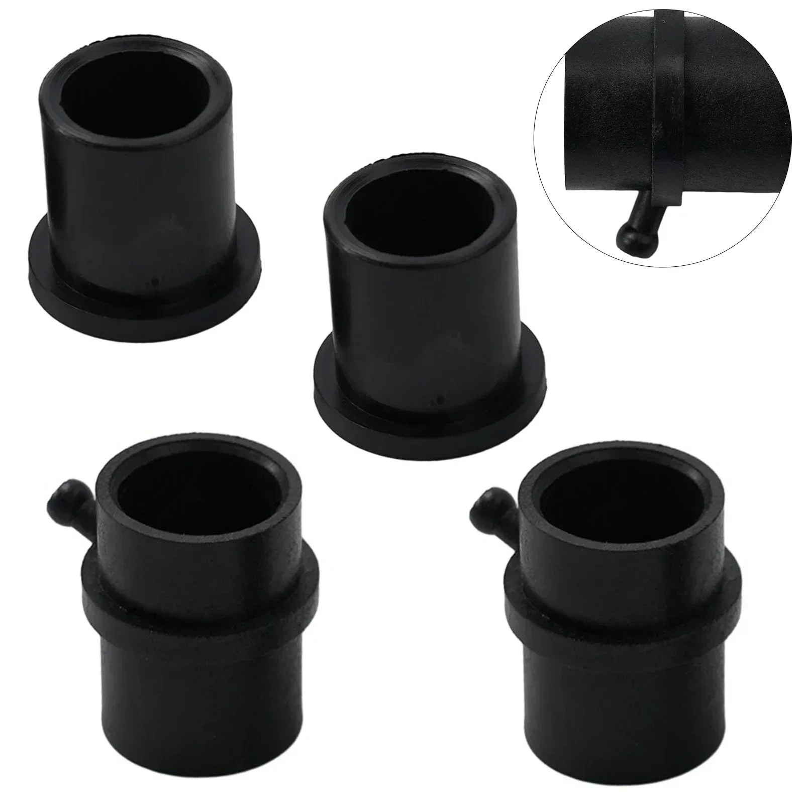 4 Uds casquillo de rodamiento de rueda delantera para troy-bilt 741-0990 7741-0516B 741-0516A casquillos con accesorios de grasa piezas de cortacésped