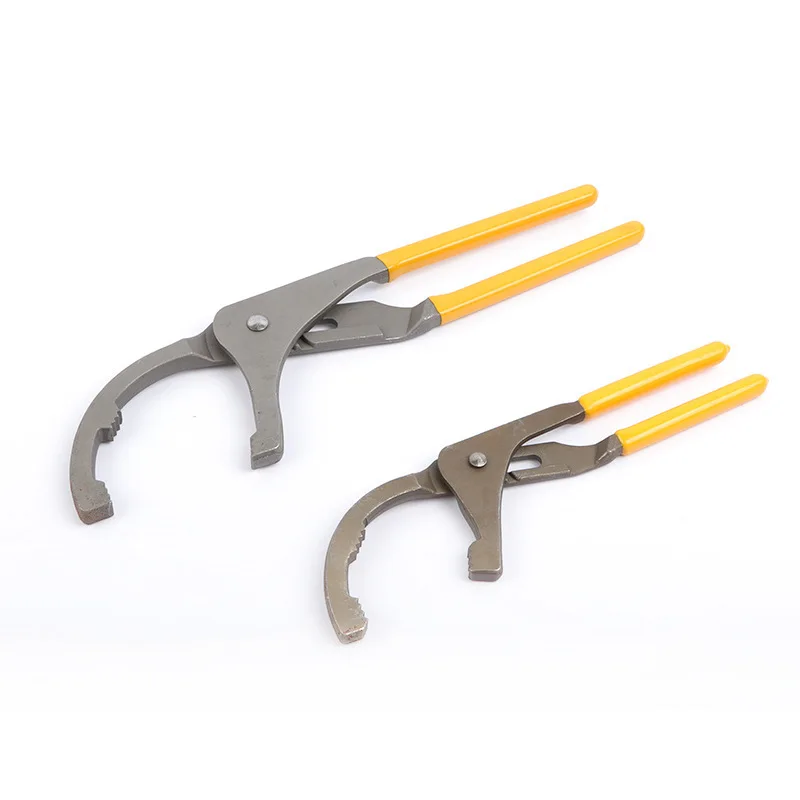 

Регулируемый ключ для масляного фильтра 9/12 дюймов, инструмент для снятия, высококачественные клещи из высокоуглеродистой стали для авторемонта и обслуживания