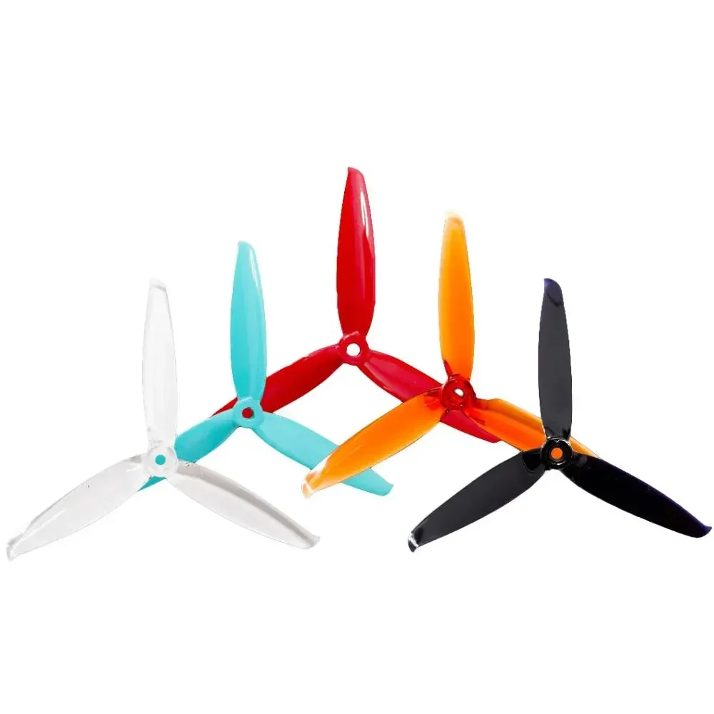 ใบพัด Gemfan Flash 6042 6x4.2x3 ขนาด 6 นิ้ว 3 ใบพัด วัสดุ PC หมุนทวน/ขันทวนเข็มนาฬิกา  หมุนเรียบและมั่นคง สำหรับ VS Gemfan 5152S (2 คู่)