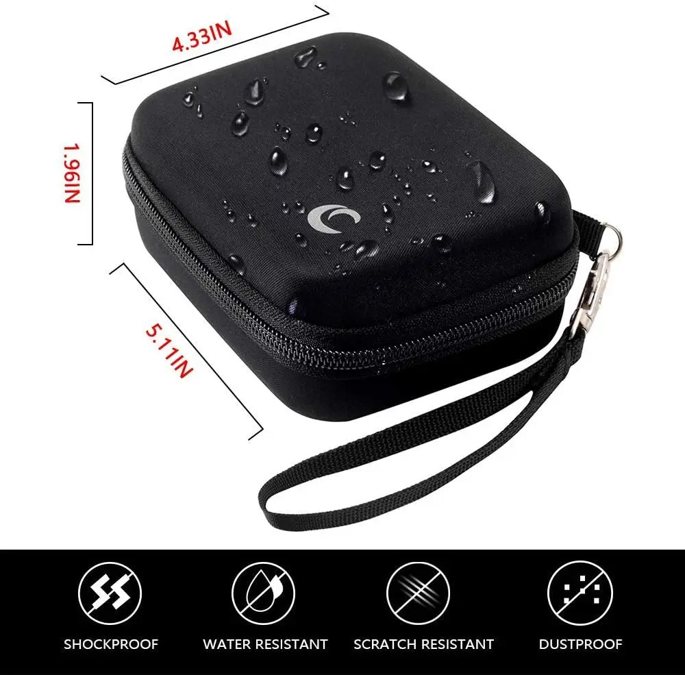 [ Case only, Not Include Batteries ]  Hard Battery Organizer Storage Box Carrying Case Bag - Hold 48 Batteries AAA