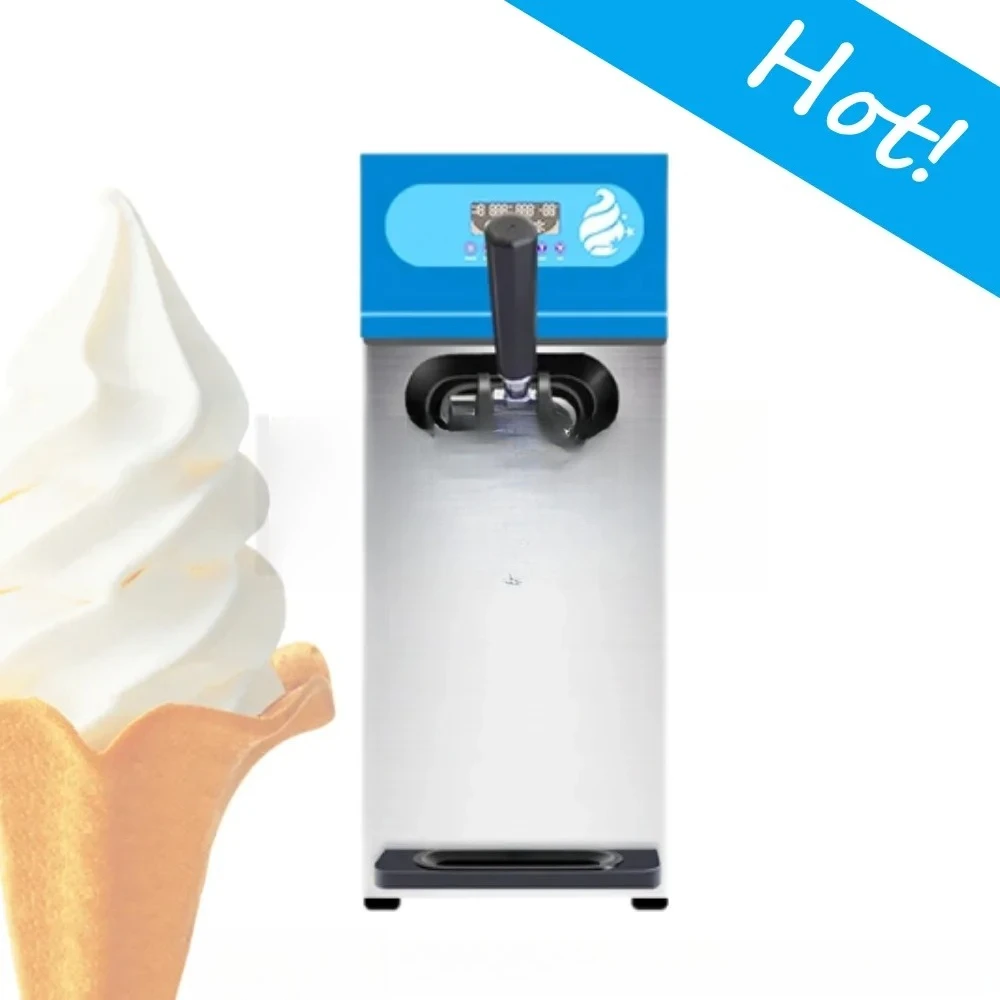 

18-20L/H Commercial Single Flavor Food Grade Stainless Steel Soft Ice Cream Making Machine