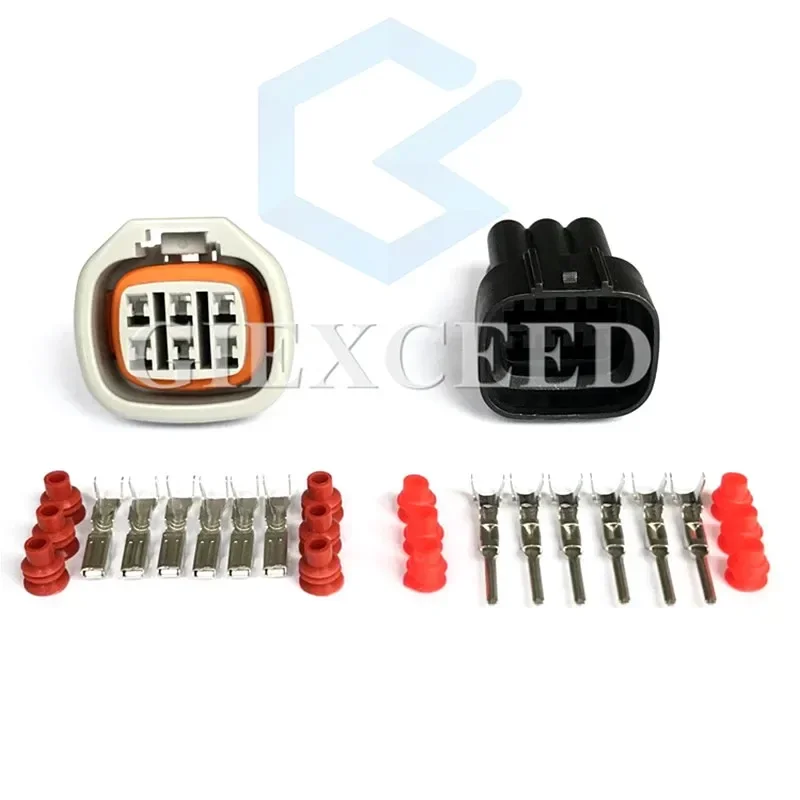 

2 комплекта, 6-контактный 6189-0029 Super C6S-194G Aprillia CDI, разъем педали акселератора, разъем переменного тока в сборе для Infiniti Toyota