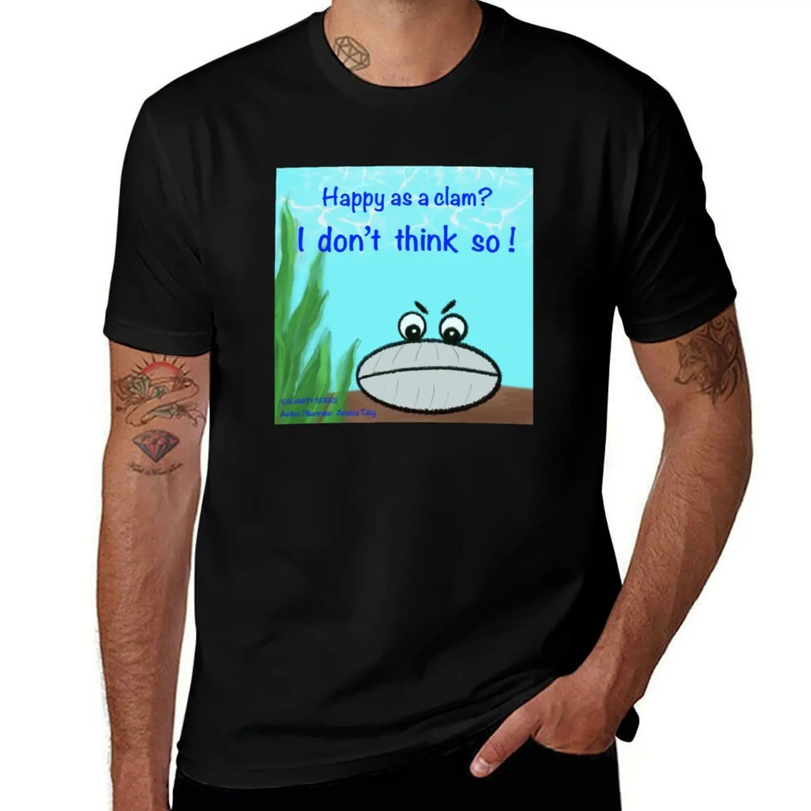 Calamity Book Series by Jessica Tukaj T-Shirt Quick Dry Sports Short Sleeve Tee T-Shirt