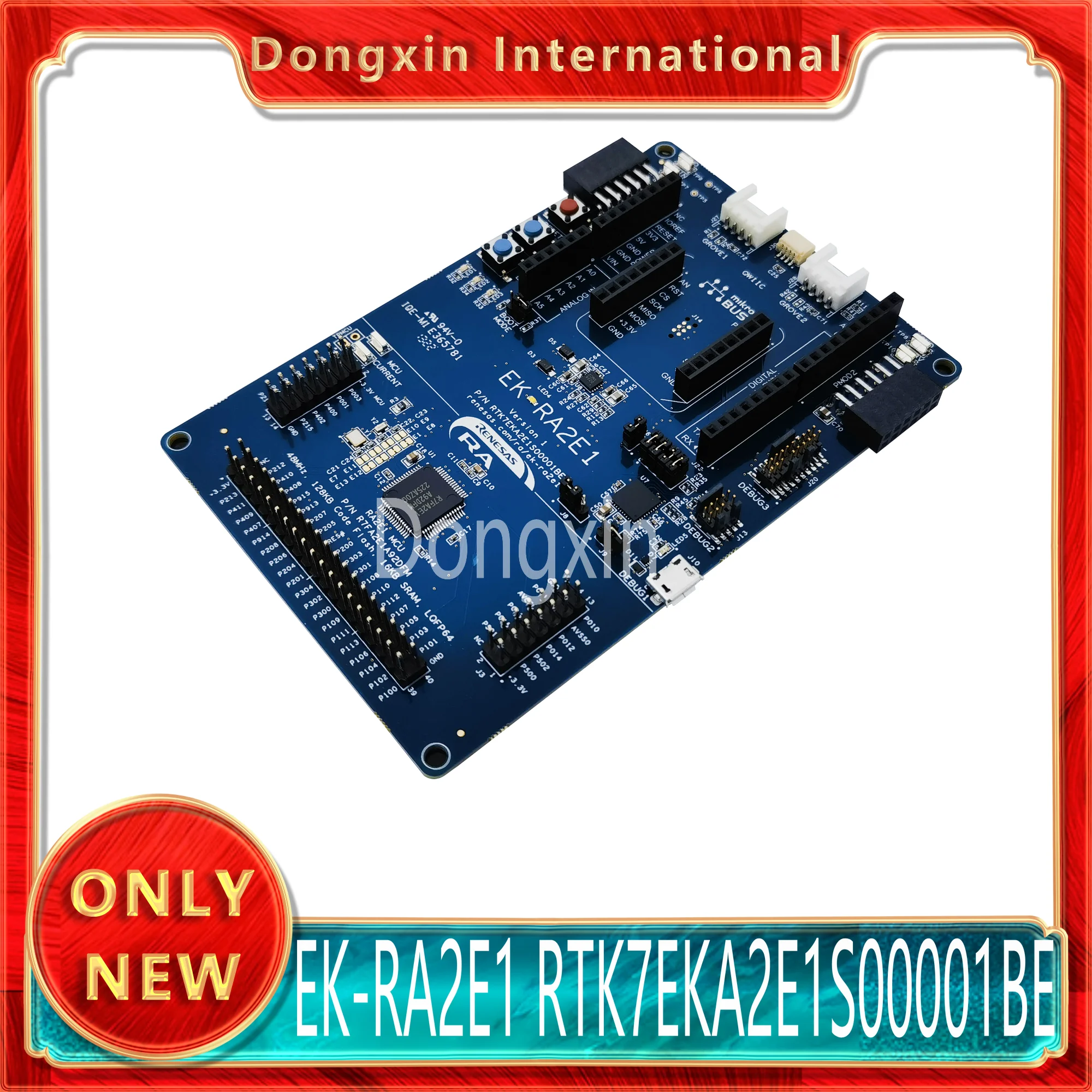 EK-RA2E1 RTK7EKA2E1S00001BE R7FA2E1A92DFM MCU Evaluation Kit Development Board