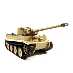 Metal Mato 1/16 Tiger I RC RTR Model czołgu BB Strzelanie Pellet Żółty 1220 TH00645-SMT4