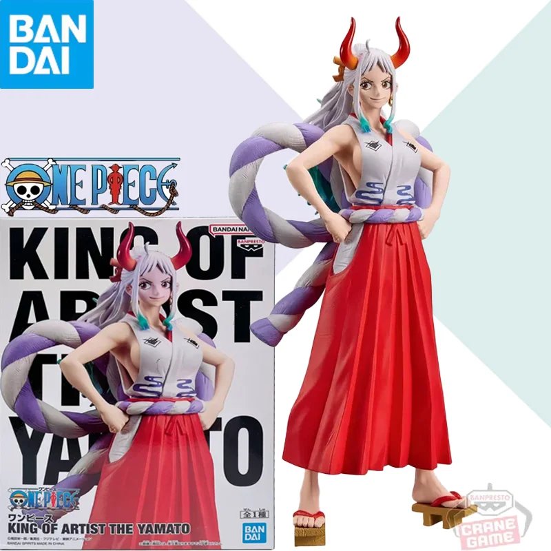 

BANDAI Genuine BANPRESTO One Piece King of Artist The Yamato Nime Action Anime Figures Collectible Model Toy Gift for Kid