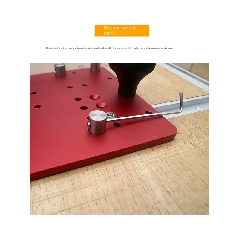 8844트리머 역방향 목재 밀링 전기 트리밍 조각 보안 푸시 블록 푸시 펜스 적합한 직각