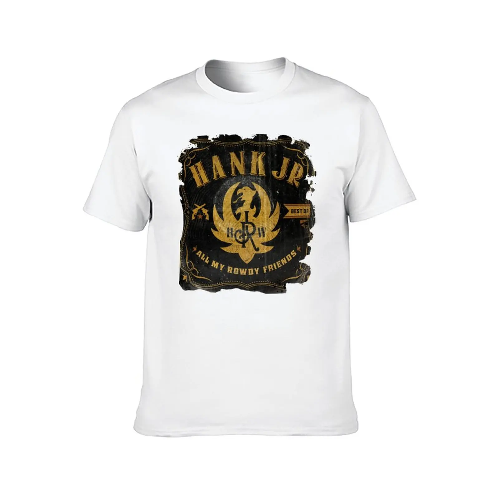 Man Hank Williams Jr Tee T-Shirt t shirt man designer essential t shirt t shirt custom print T-Shirt