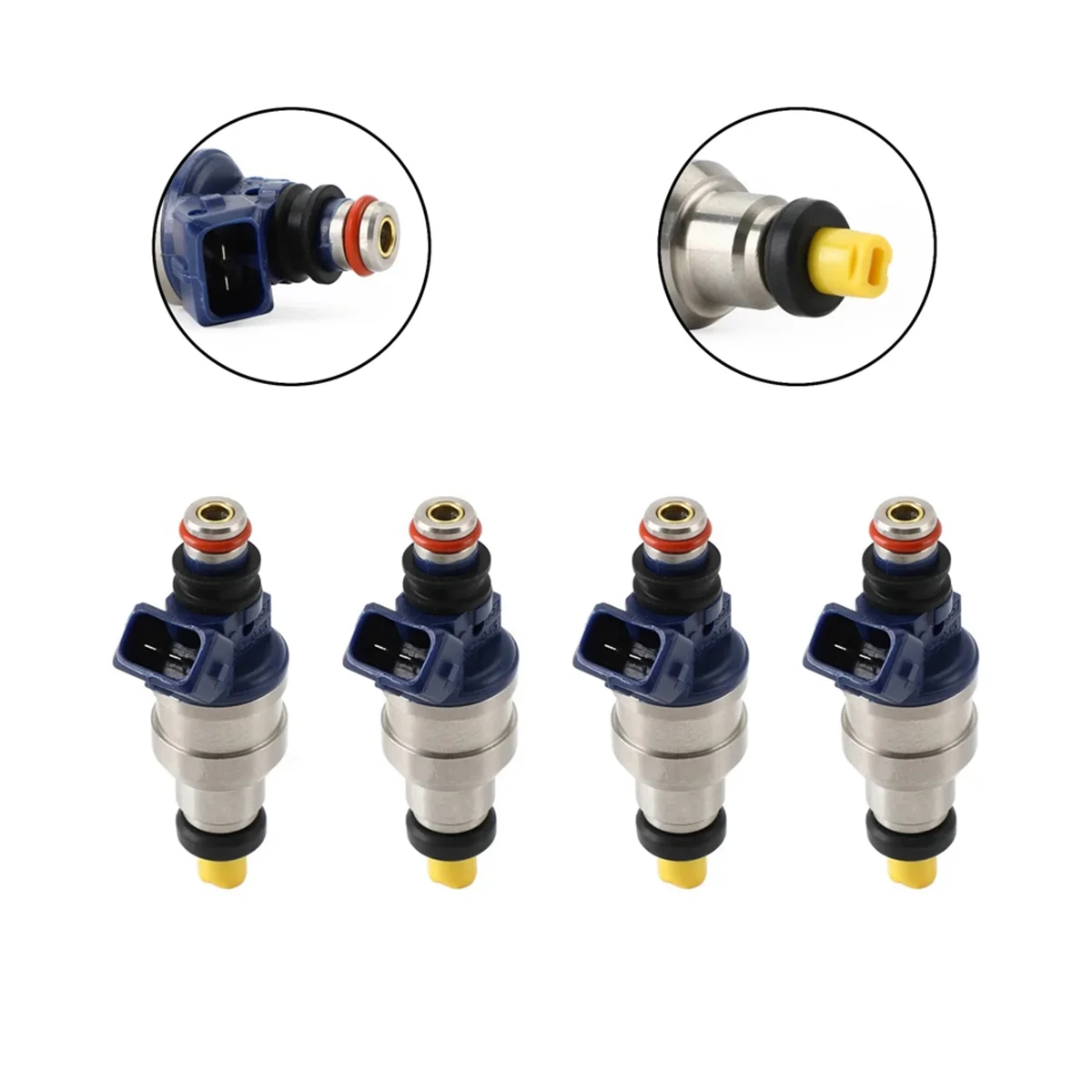 Injetores de combustível do carro para Mitsubishi ECLIPSE, SPYDER L4 2, 4 GALANT 99-96, MD175078, MDH275 INP-065, 4 PCes, 4 PCes