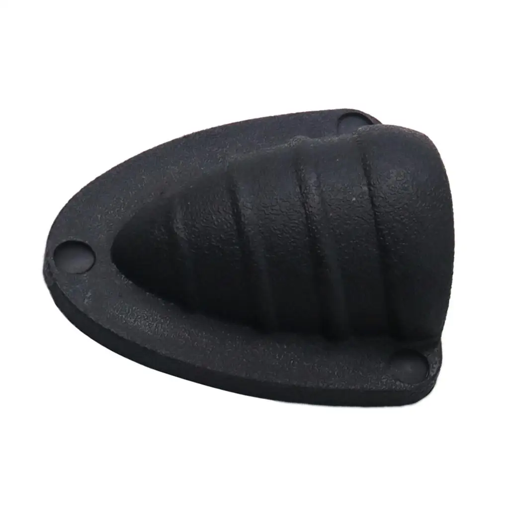 Nylon Marine Clam Shell Vent Black Boat Vent Cover Weather Resistant for Yacht Locker Airflow