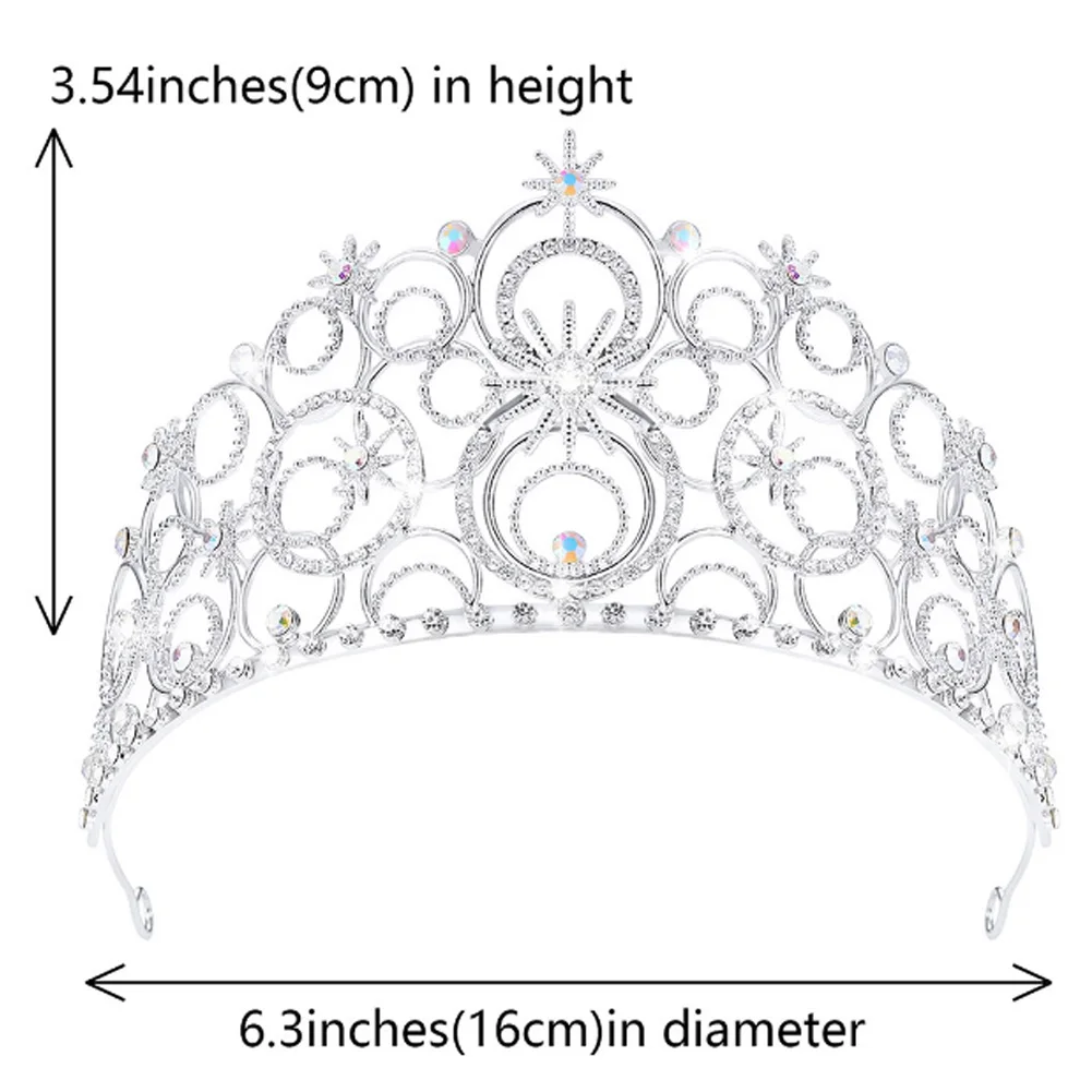 Glinda-Couronne de Déguisement du Film Méchant pour Femme Adulte, Vêtement de Sauna pour Halloween, Carnaval, Costume de ix, Accessoires Cadeaux