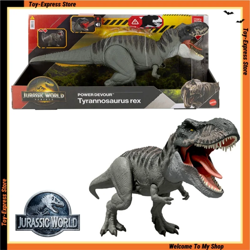 Jurassic World dinosaurios juguetes tiranosaurio Rex dinosaurio grande modelo película figuras de animales juguetes para niños regalo de cumpleaños